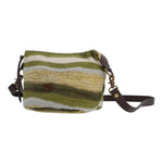 Cartera Algodon Organico Mujer Crochet Samba Cross Verde Rockford