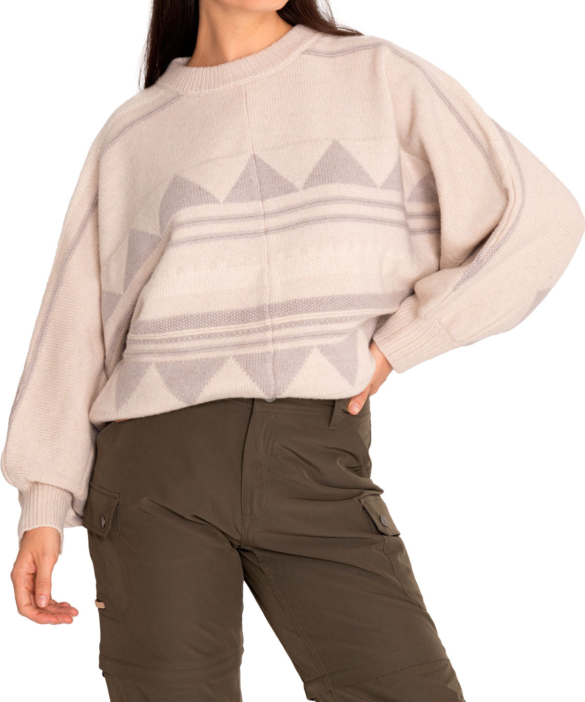 Sweater Lana Mujer Carmin Beige Rockford