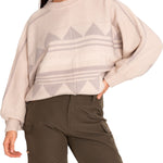 Sweater Lana Mujer Carmin Beige Rockford