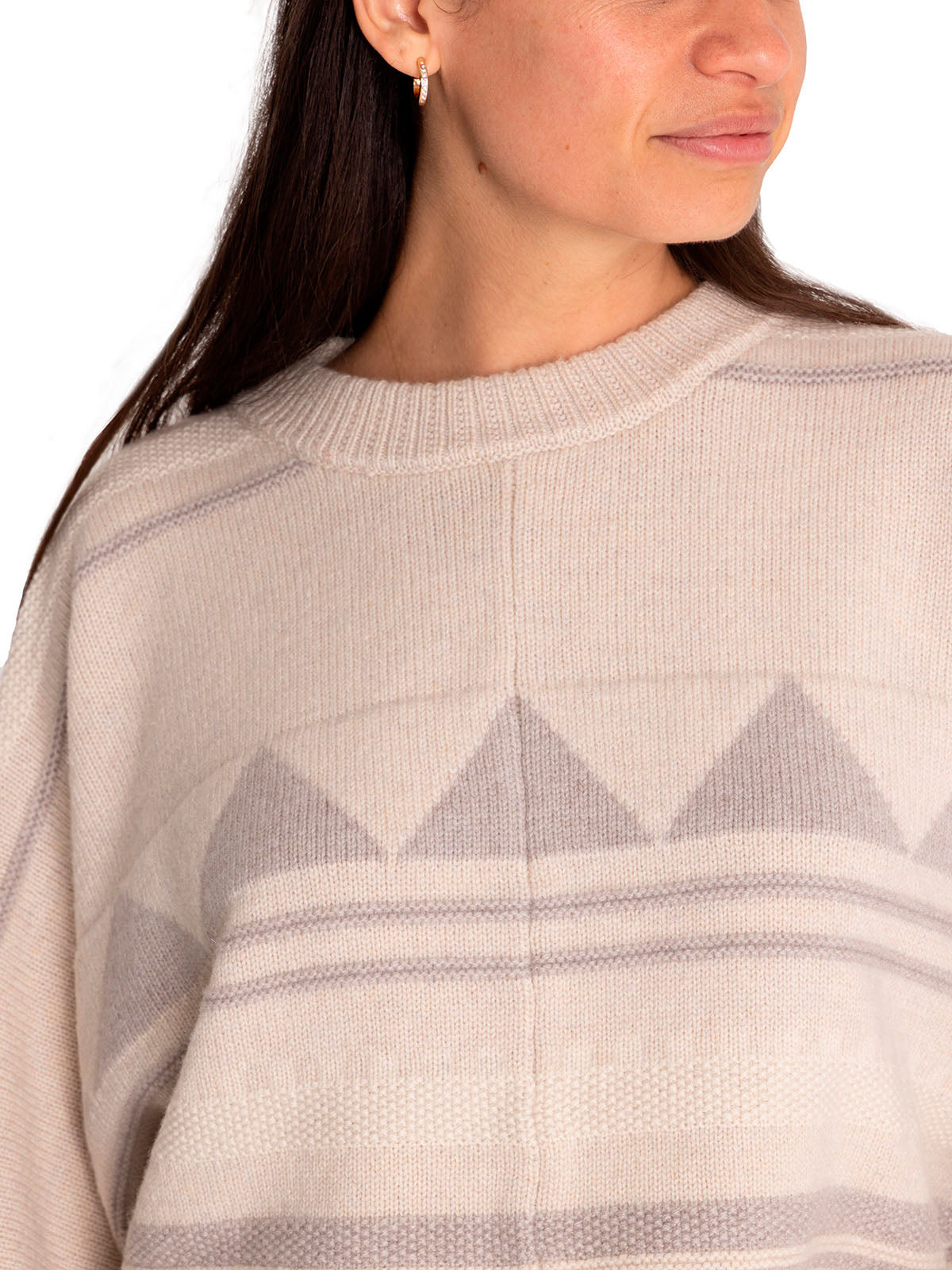 Sweater Lana Mujer Carmin Beige Rockford