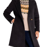 Abrigo Lana Mujer Alma Gris Rockford