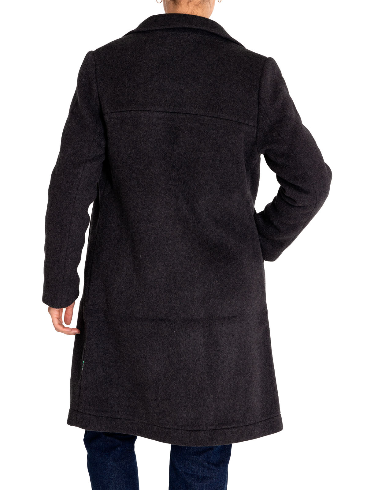 Abrigo Lana Mujer Alma Gris Rockford
