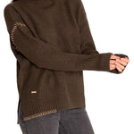 Sweater Cashmere Mujer Anis Verde Rockford