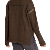 Sweater Cashmere Mujer Anis Verde Rockford