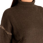 Sweater Cashmere Mujer Anis Verde Rockford