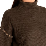 Sweater Cashmere Mujer Anis Verde Rockford
