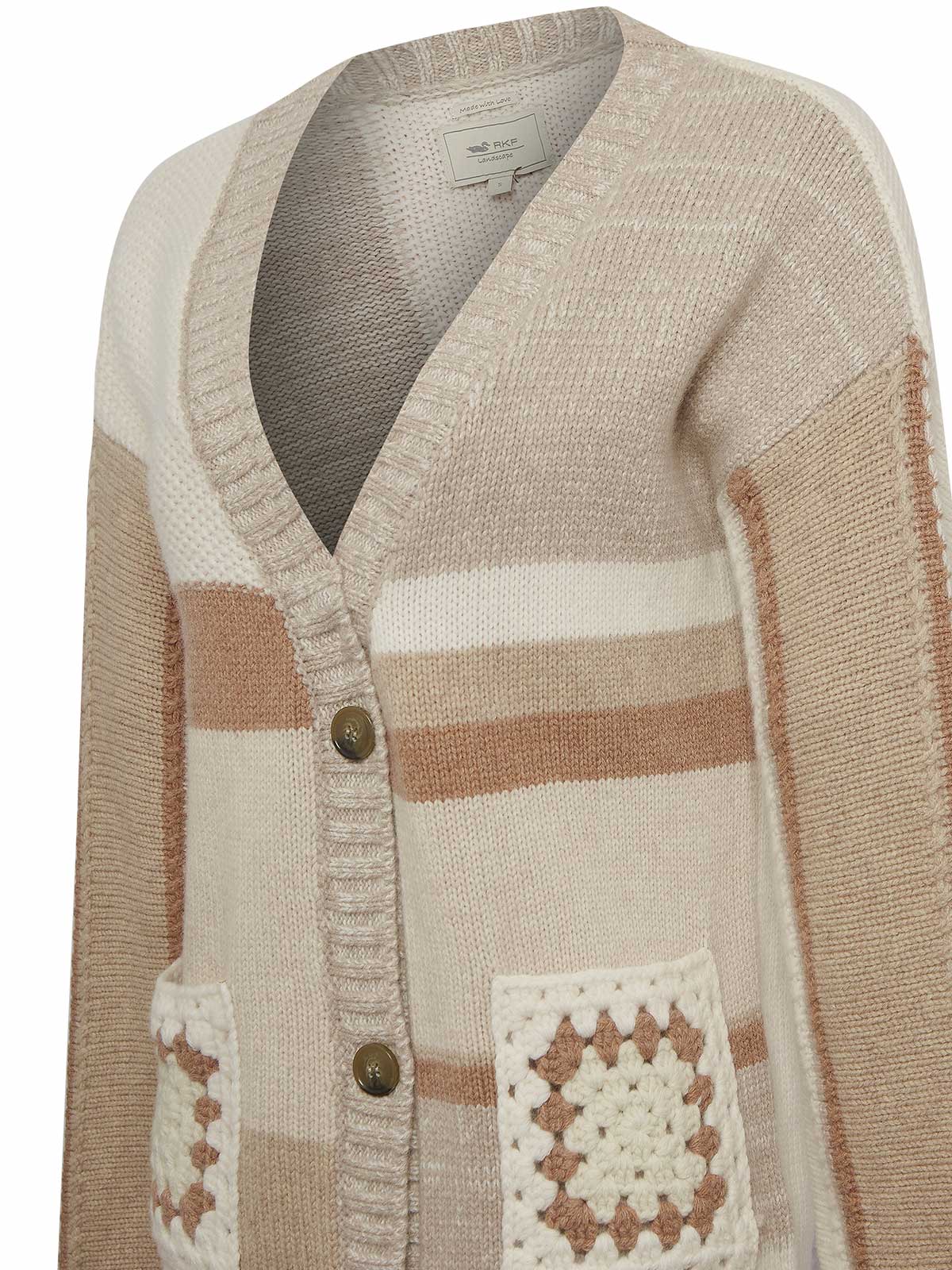 Sweater Lana Mujer Mercedario Beige Rockford