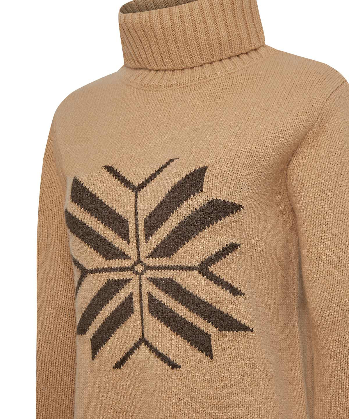 Sweater Lana Mujer Yelcho Café Rockford