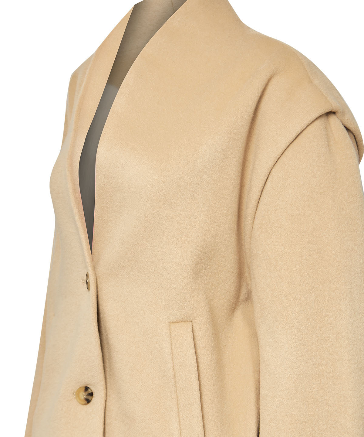 Chaqueta Lana Mujer Savana Beige Rockford