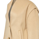 Chaqueta Lana Mujer Savana Beige Rockford