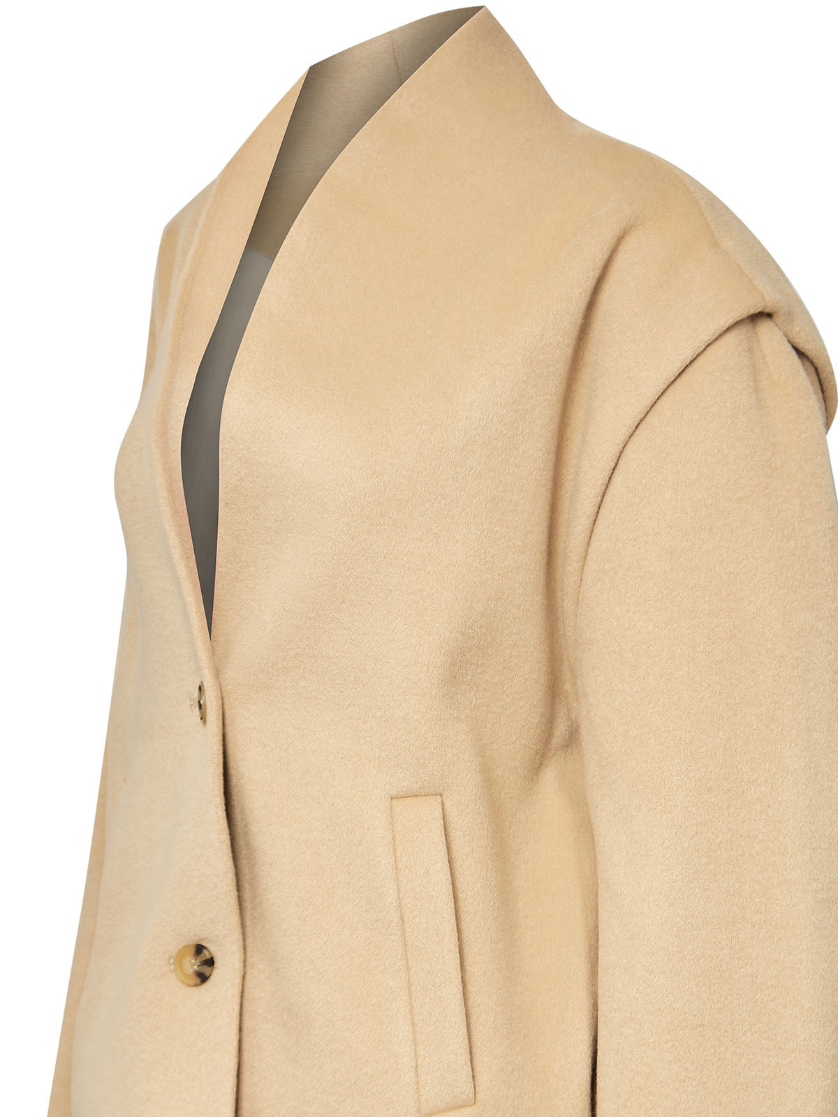 Chaqueta Lana Mujer Savana Beige Rockford