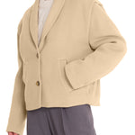 Chaqueta Lana Mujer Savana Beige Rockford