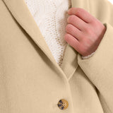 Chaqueta Lana Mujer Savana Beige Rockford