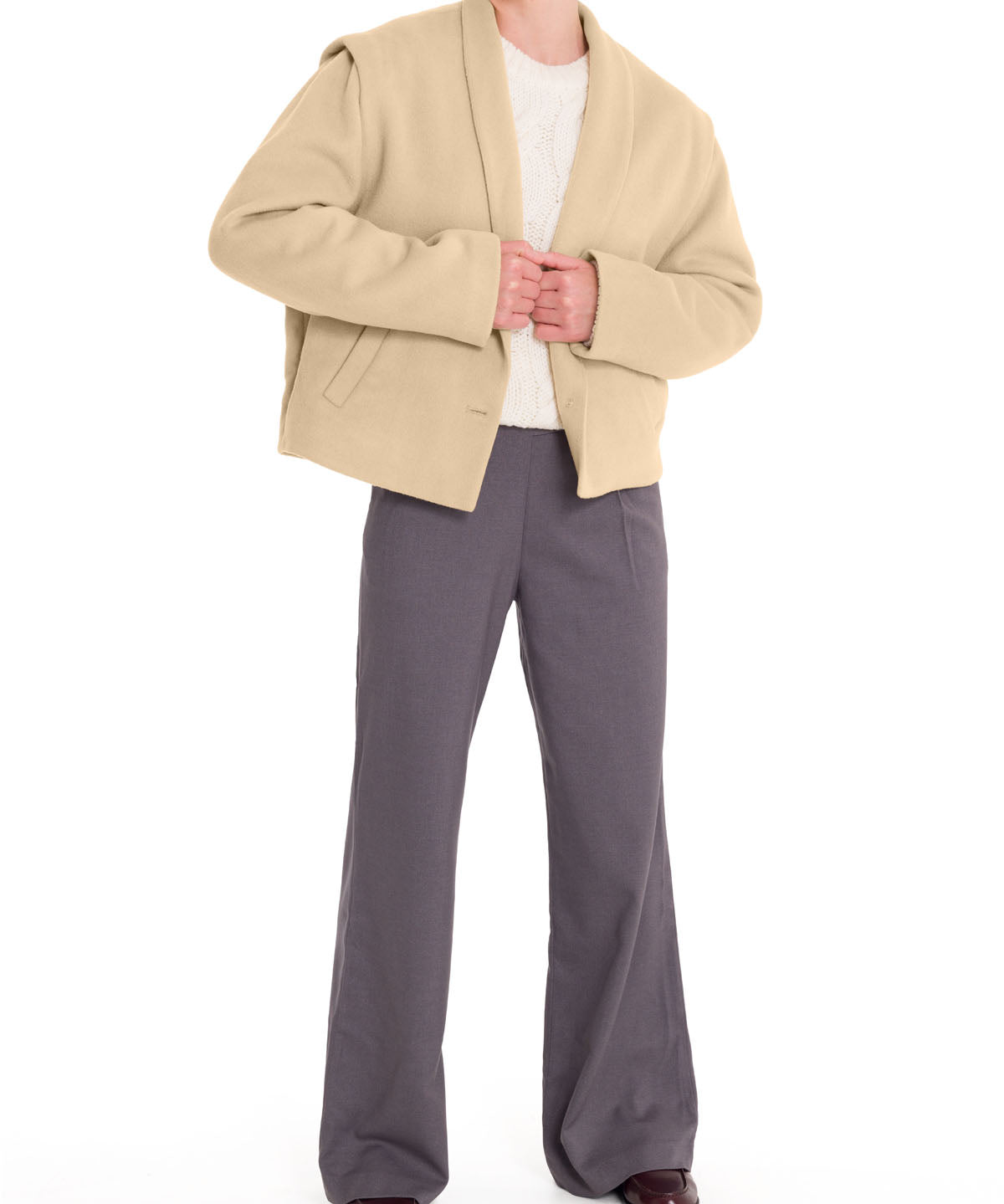Chaqueta Lana Mujer Savana Beige Rockford