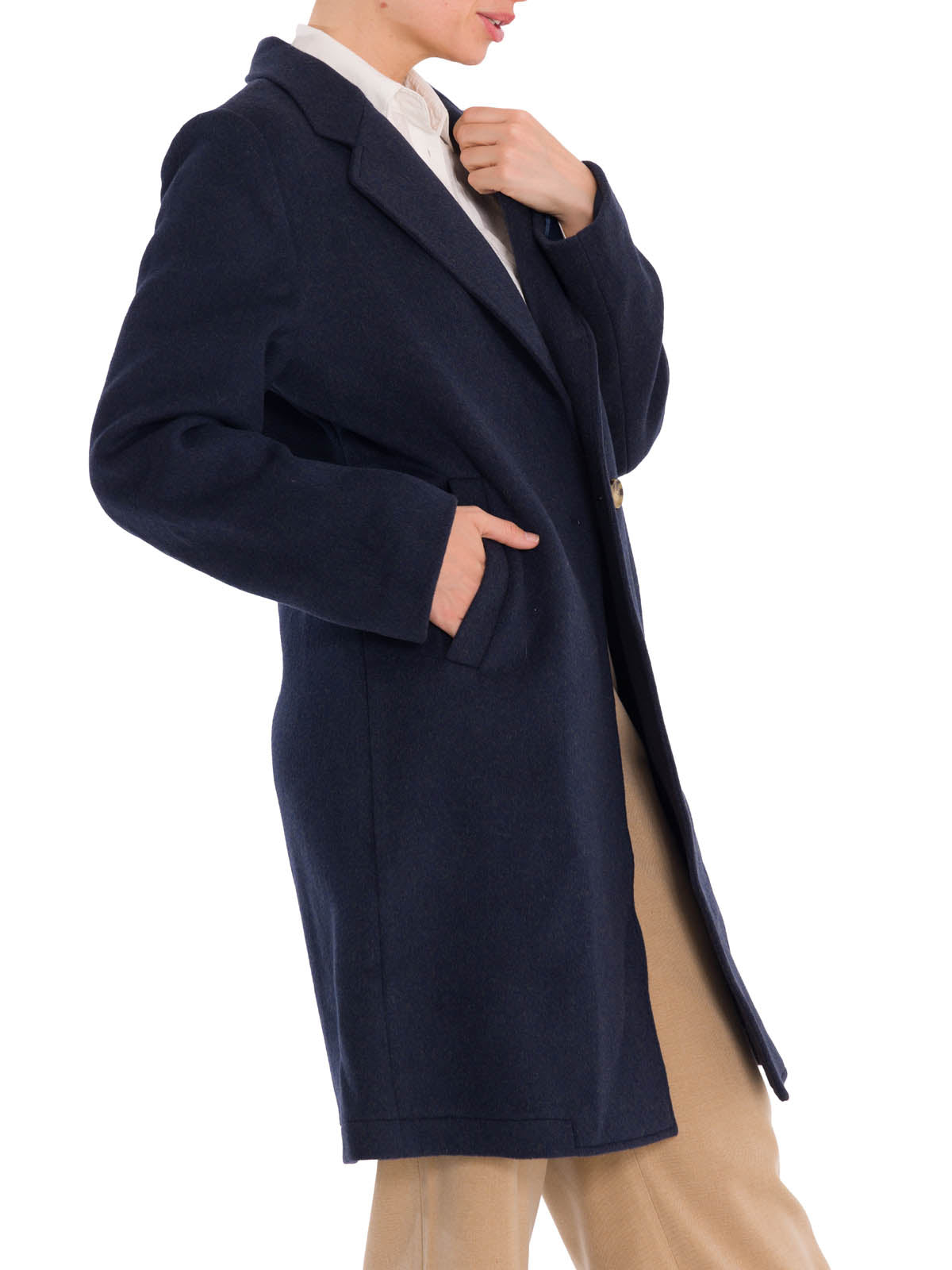 Chaqueta Lana Mujer Alma Gris Rockford