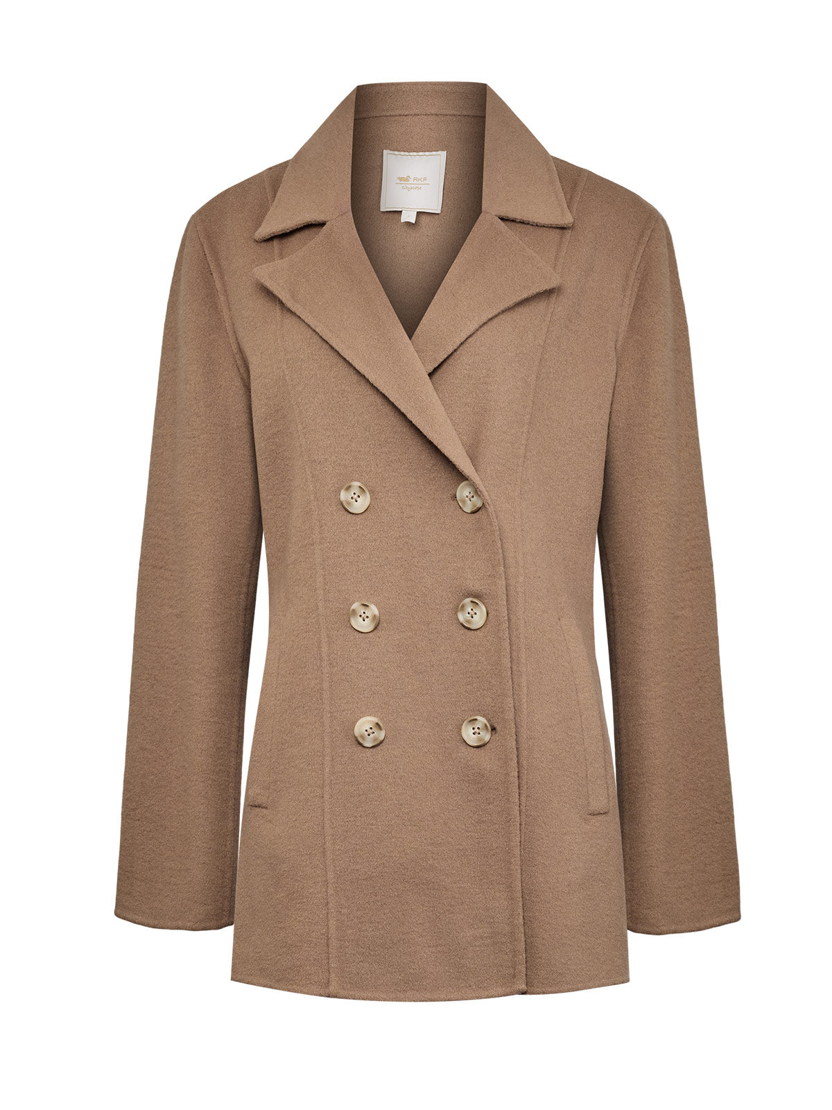 Chaqueta Lana Mujer Gala Café Rockford