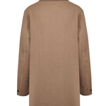 Chaqueta Lana Mujer Gala Café Rockford