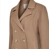 Chaqueta Lana Mujer Gala Café Rockford