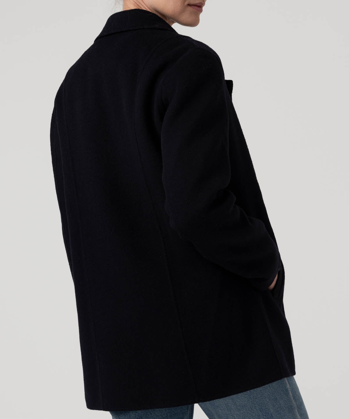 Chaqueta Lana Mujer Gala Azul Rockford