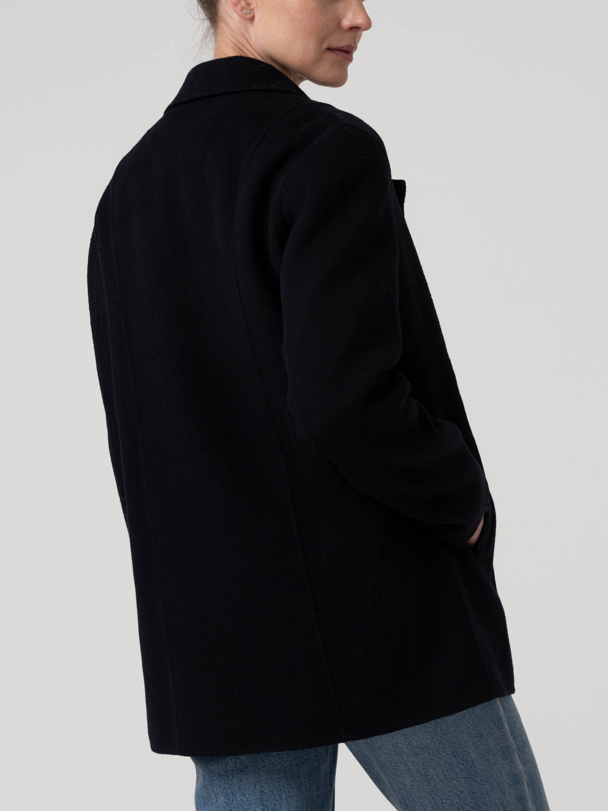 Chaqueta Lana Mujer Gala Azul Rockford