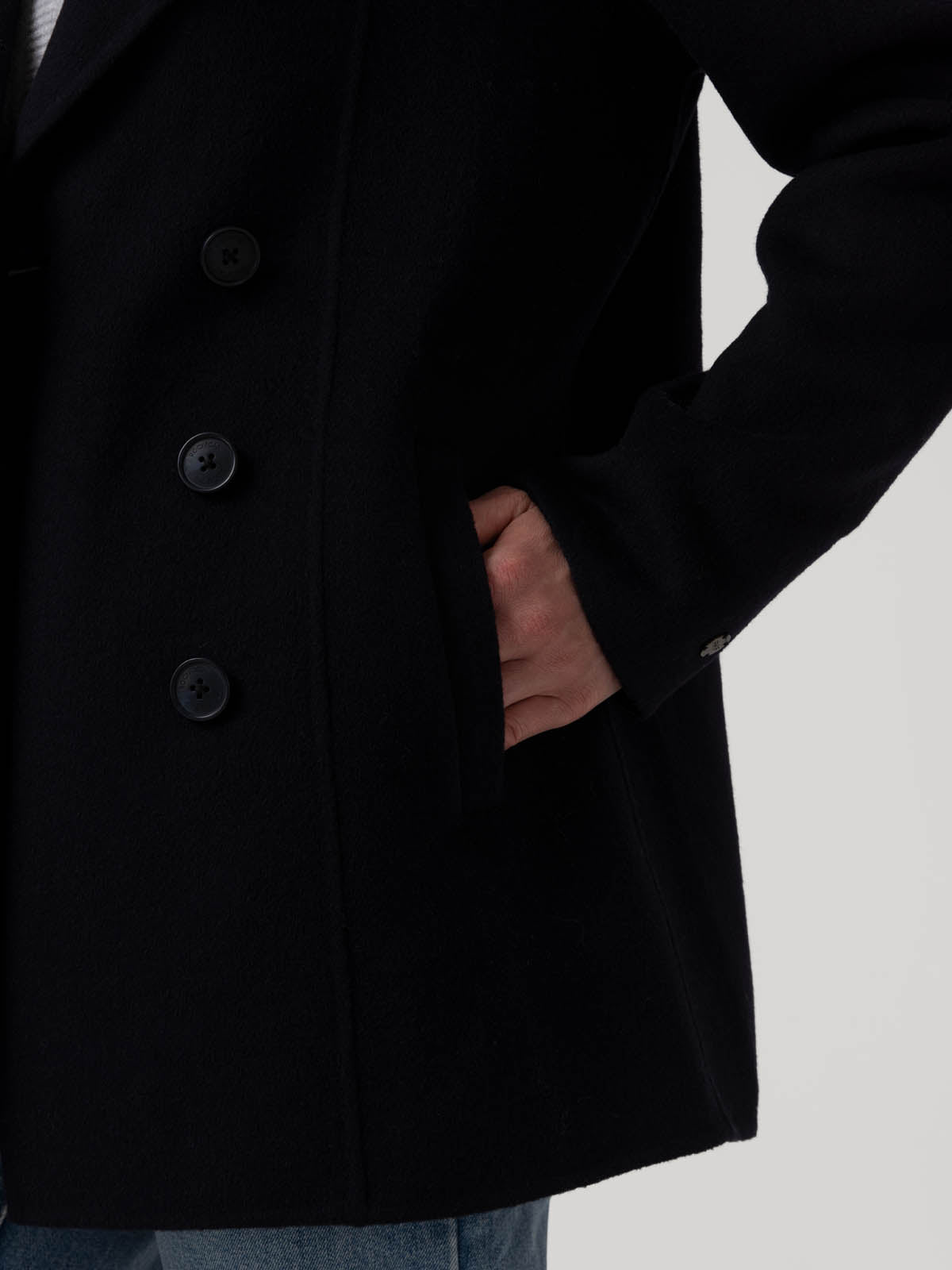 Chaqueta Lana Mujer Gala Azul Rockford