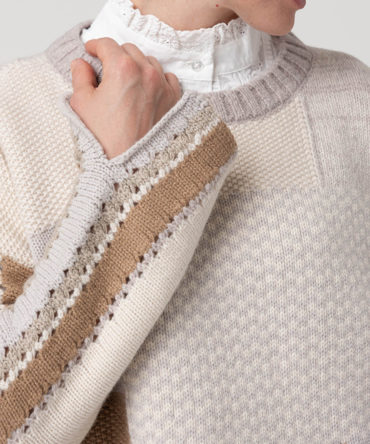 Sweater Lana Mujer Pissis Beige Rockford