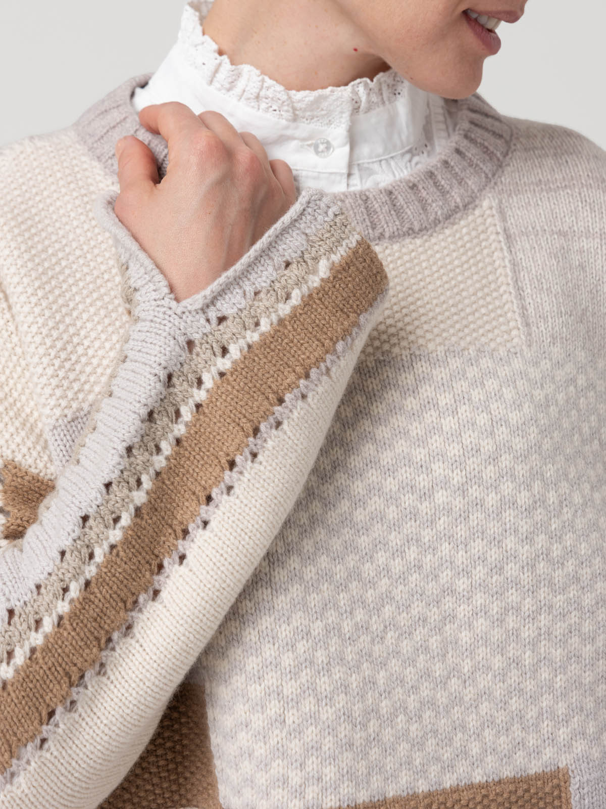 Sweater Lana Mujer Pissis Beige Rockford