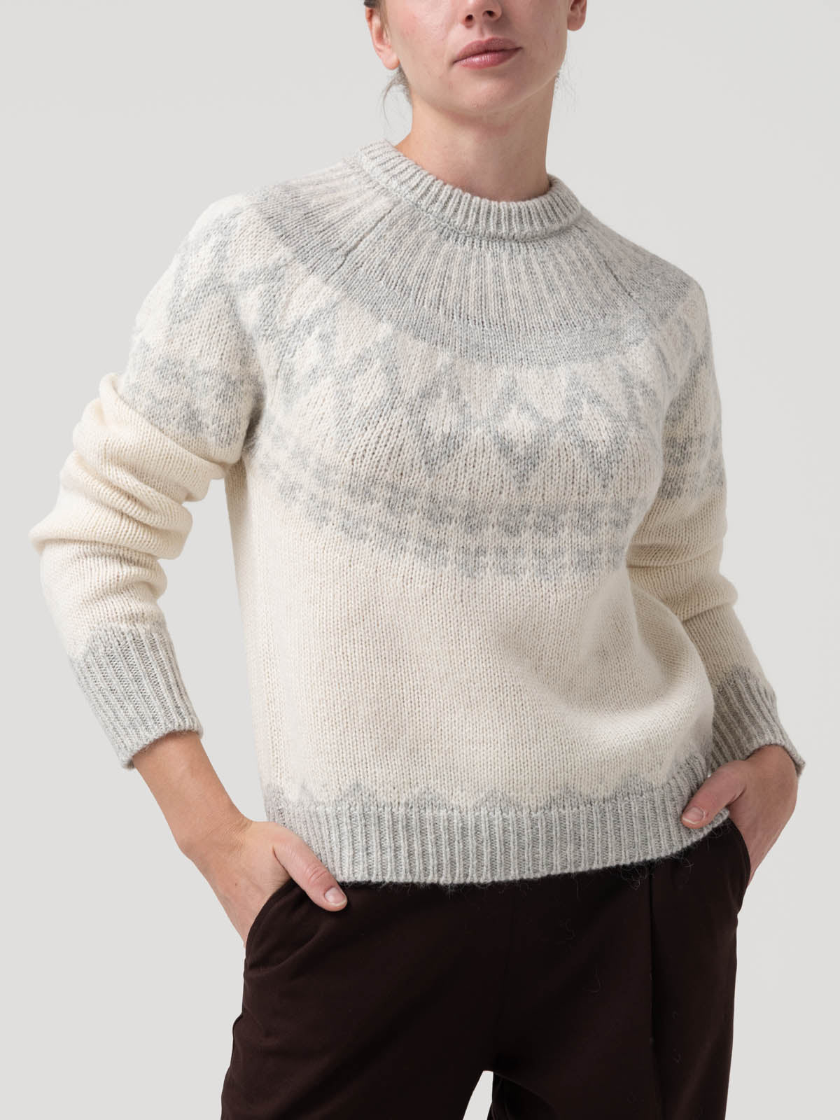 Sweater Lana Mujer Foggia Blanco Rockford