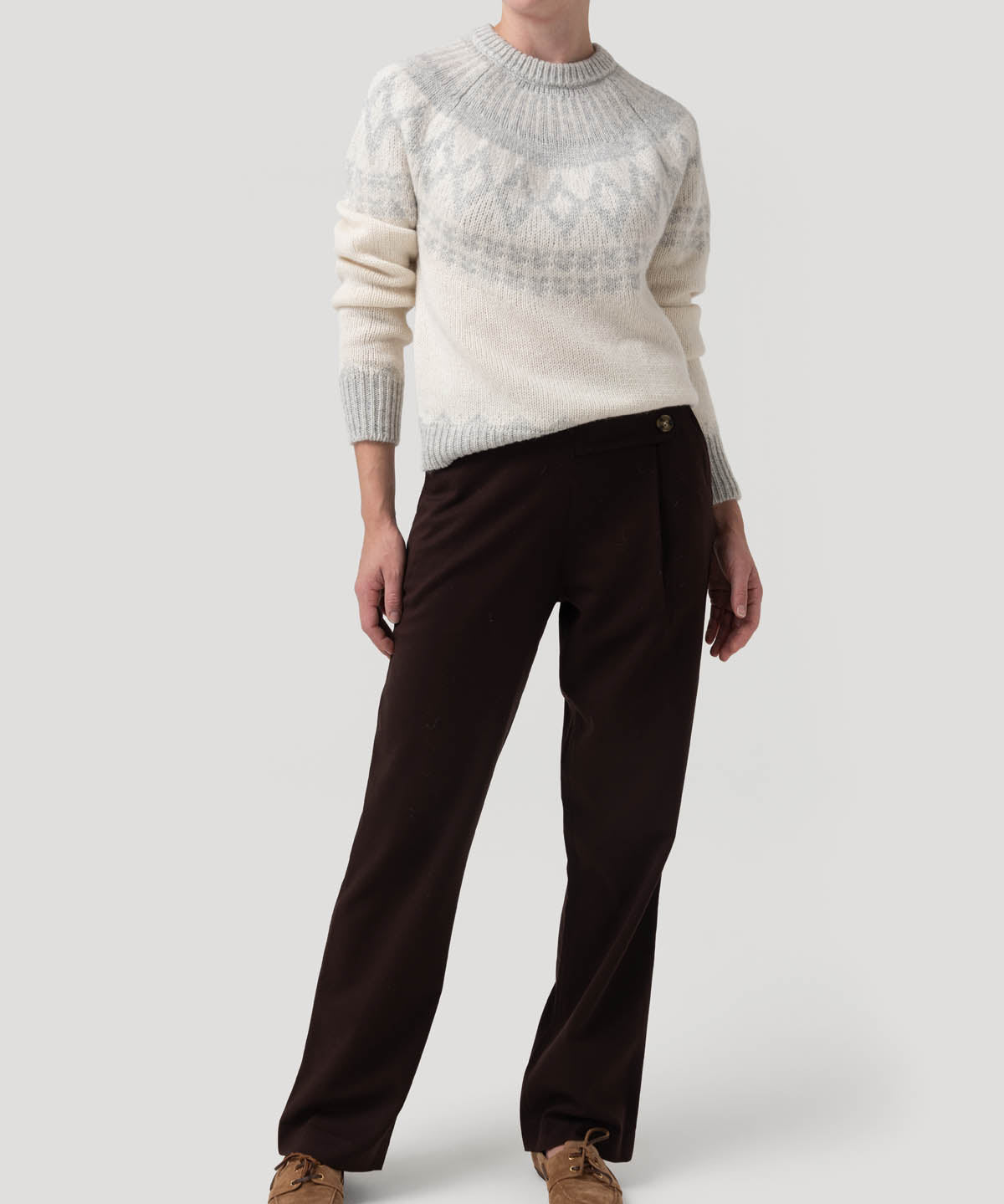Sweater Lana Mujer Foggia Blanco Rockford