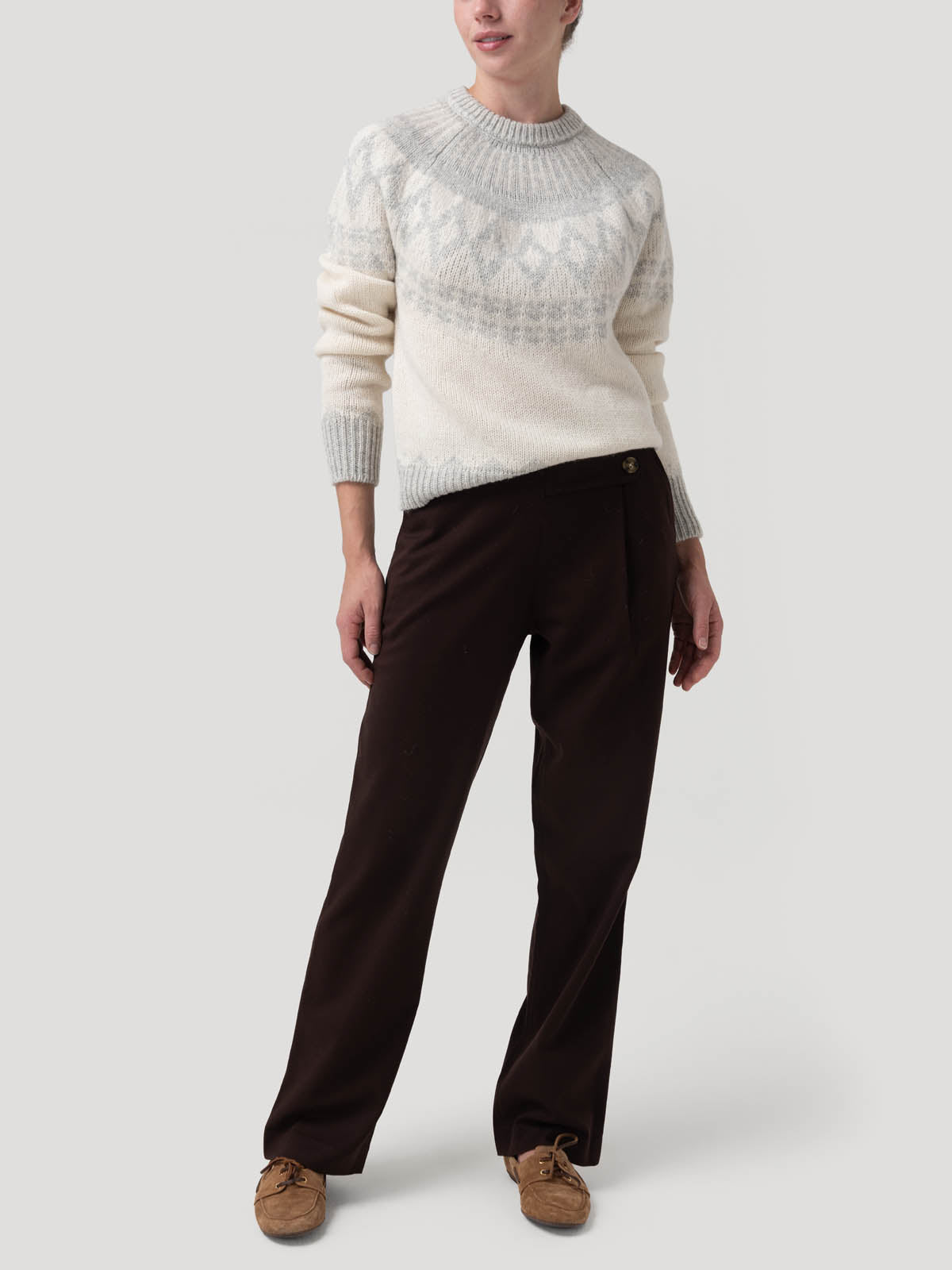 Sweater Lana Mujer Foggia Blanco Rockford