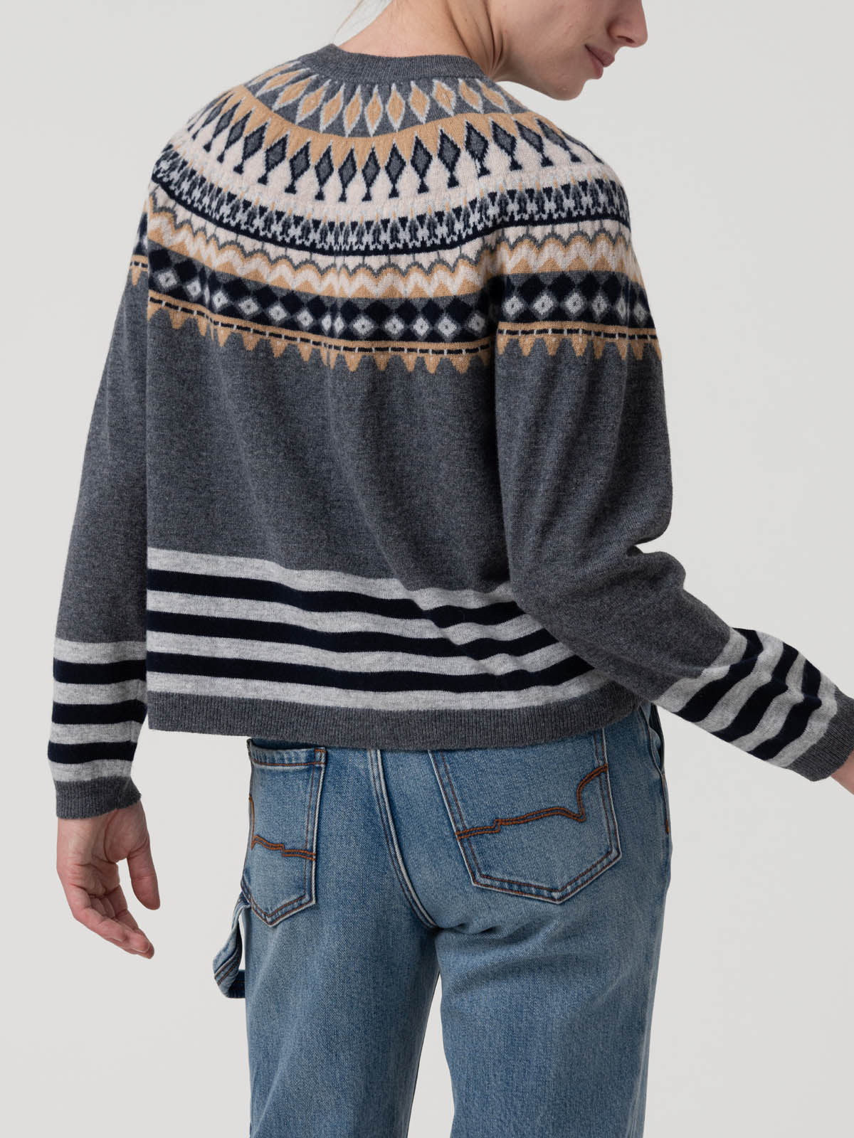 Sweater Lana Mujer Andros Gris Rockford