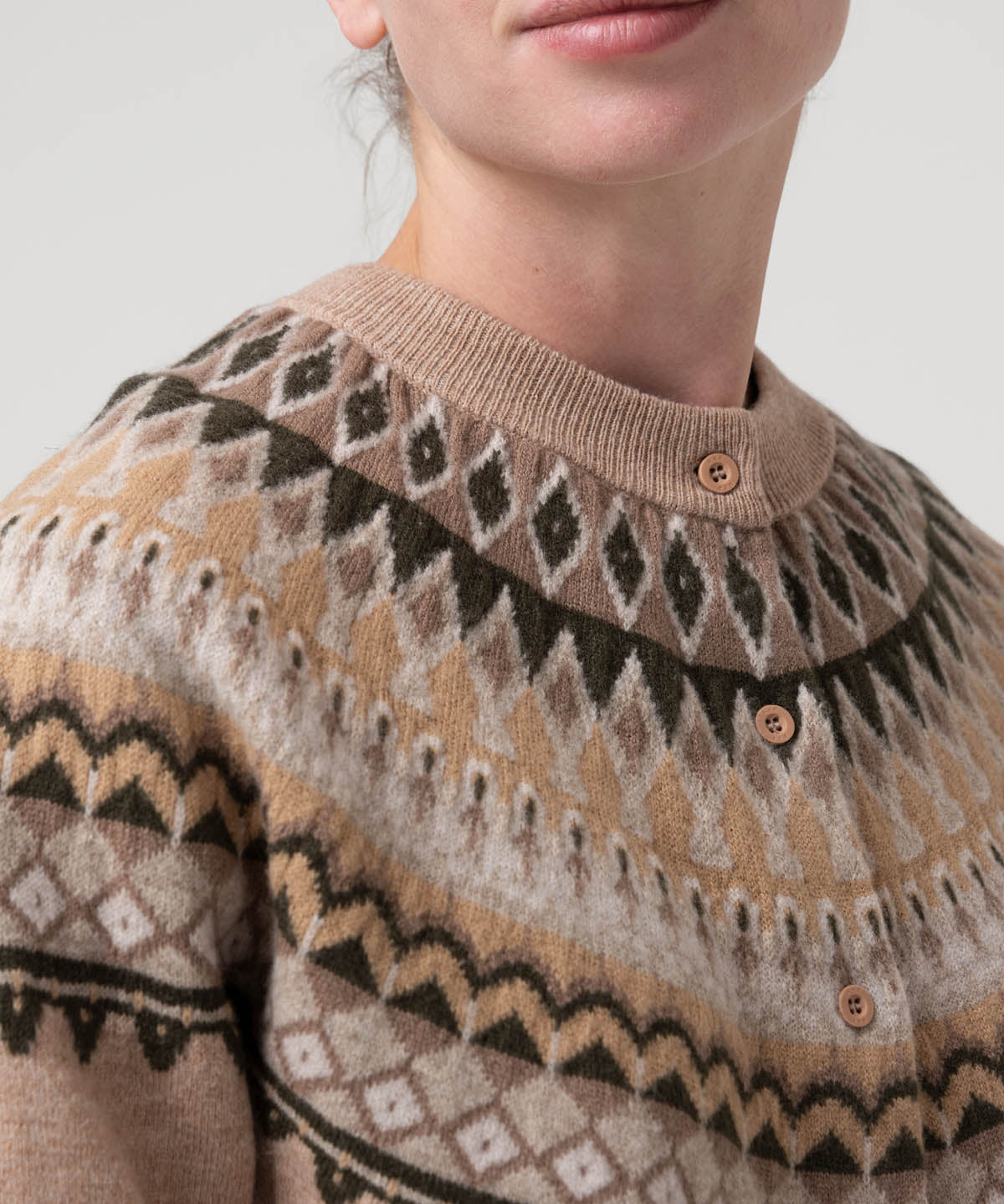 Sweater Lana Mujer Andros Beige Rockford