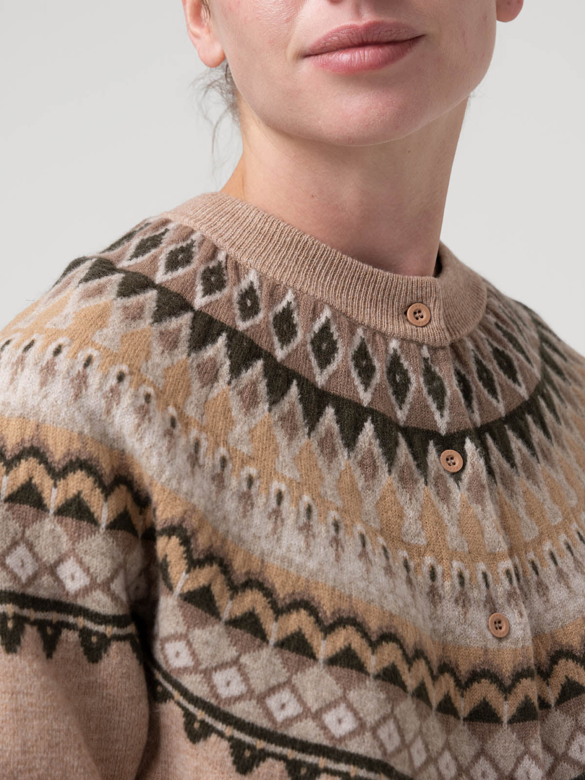 Sweater Lana Mujer Andros Beige Rockford
