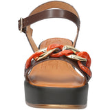 Sandalia Sintético Mujer Madda Café Oscuro Rockford