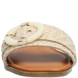 Sandalia Poliéster Mujer Rosola Beige Rockford
