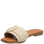 Sandalia Poliéster Mujer Rosola Beige Rockford