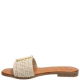 Sandalia Poliéster Mujer Rosola Beige Rockford