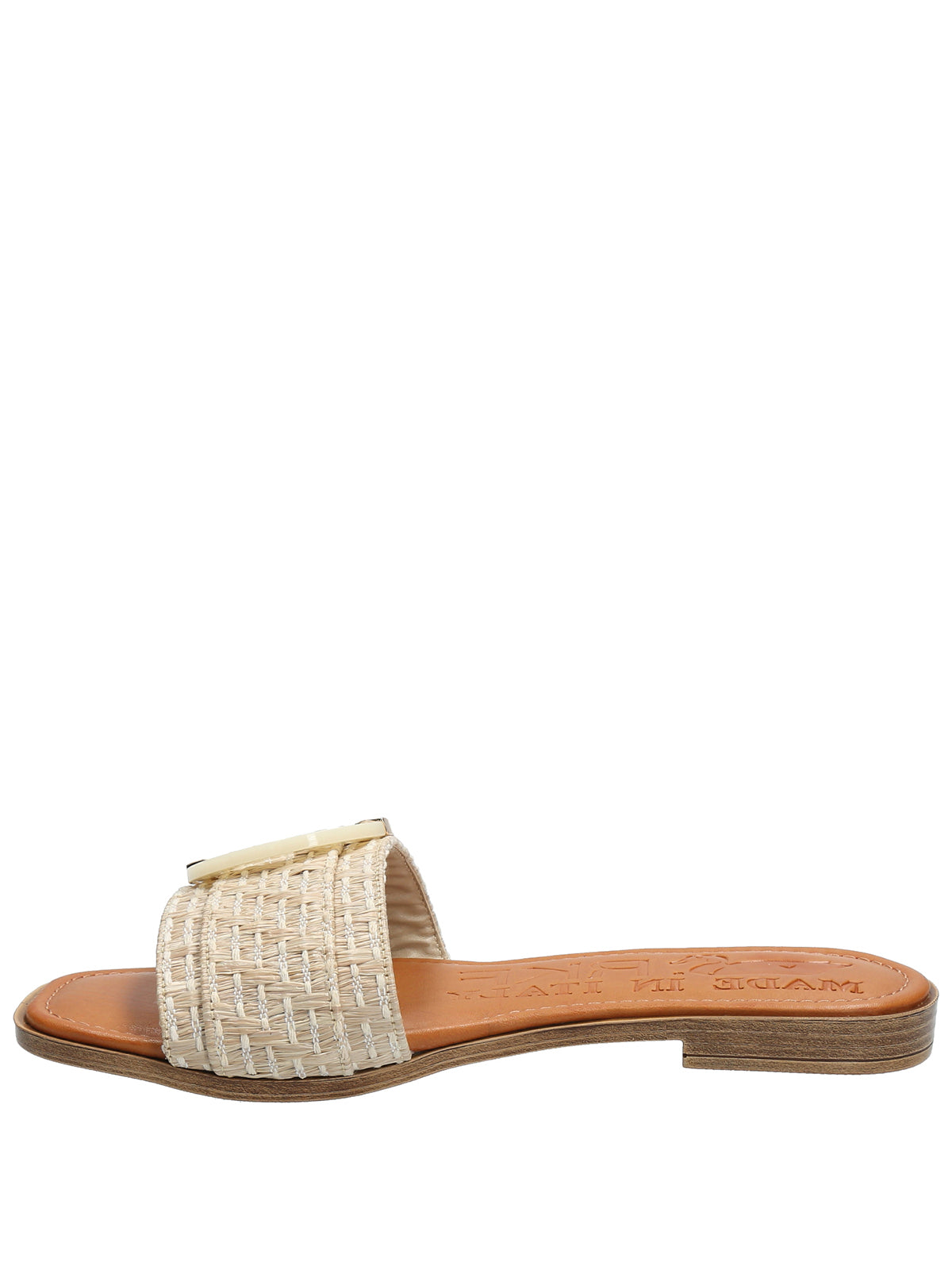 Sandalia Poliéster Mujer Rosola Beige Rockford