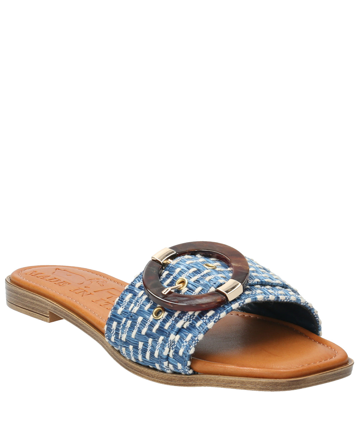 Sandalia Poliéster Mujer Rosola Azul Rockford