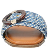 Sandalia Poliéster Mujer Rosola Azul Rockford