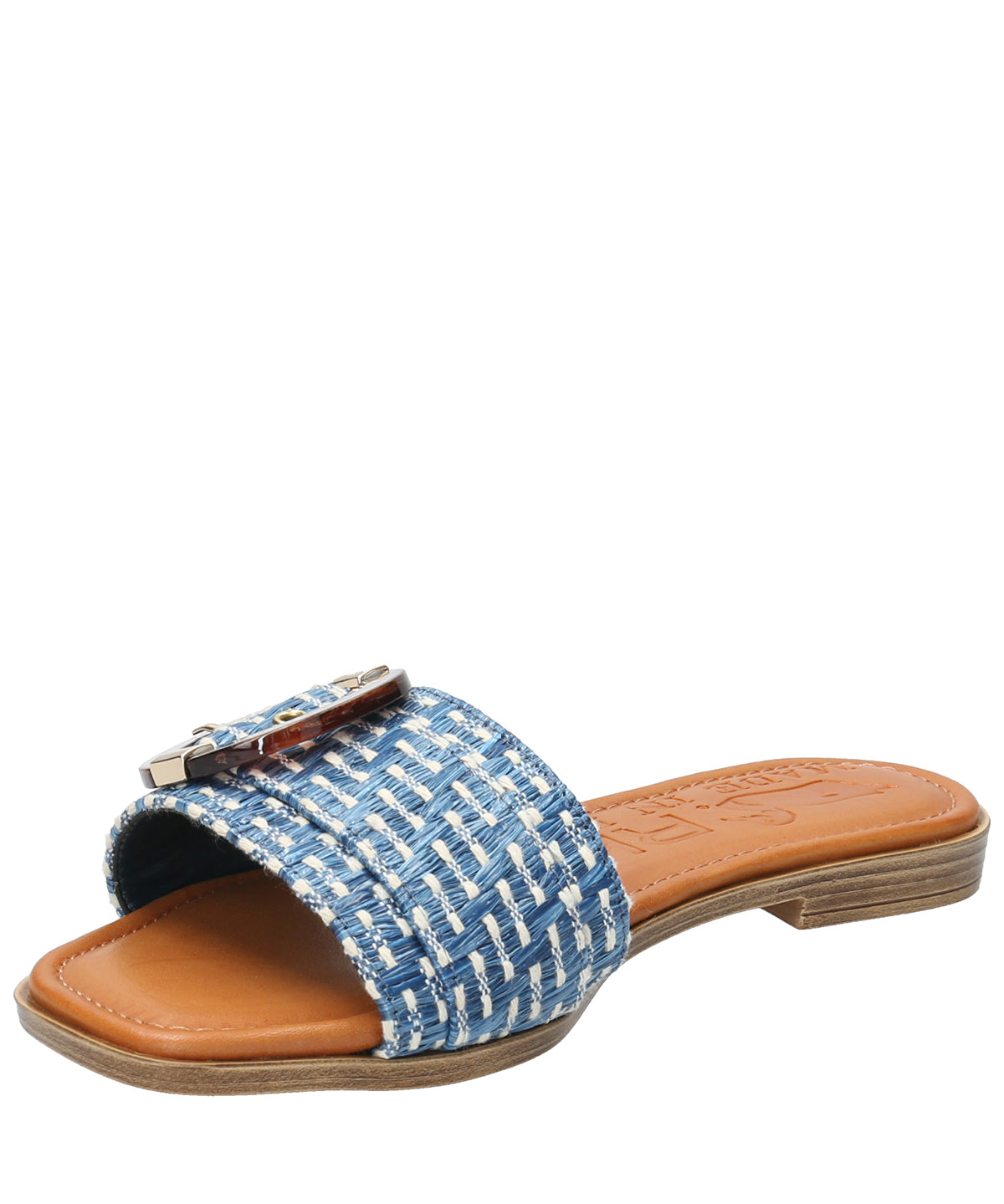 Sandalia Poliéster Mujer Rosola Azul Rockford