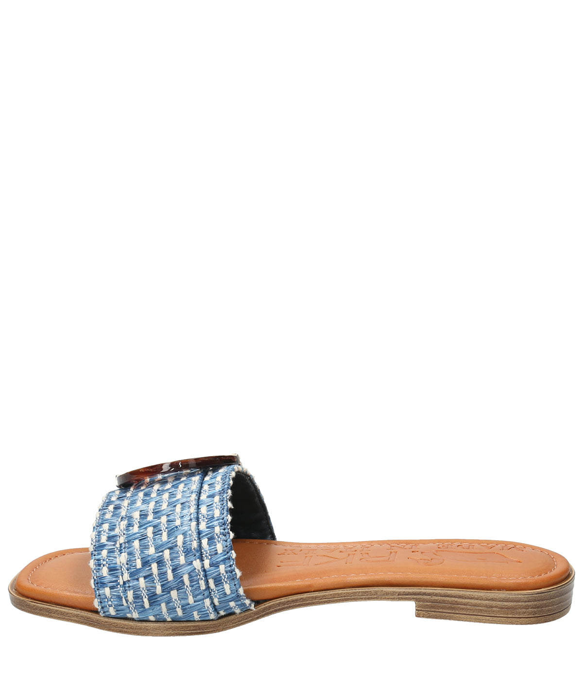 Sandalia Poliéster Mujer Rosola Azul Rockford