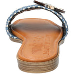 Sandalia Poliéster Mujer Rosola Azul Rockford