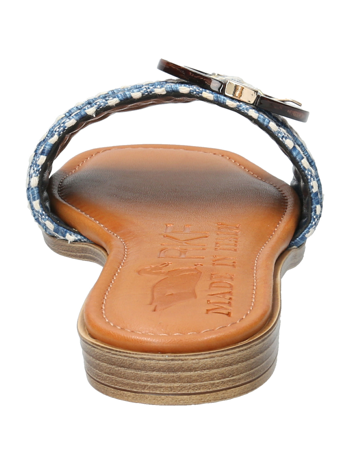 Sandalia Poliéster Mujer Rosola Azul Rockford