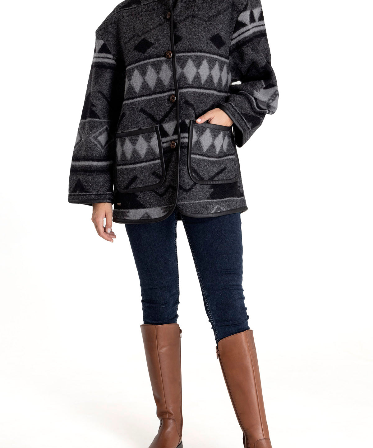 Chaqueta Mujer Carcasona Fibras Recicladas