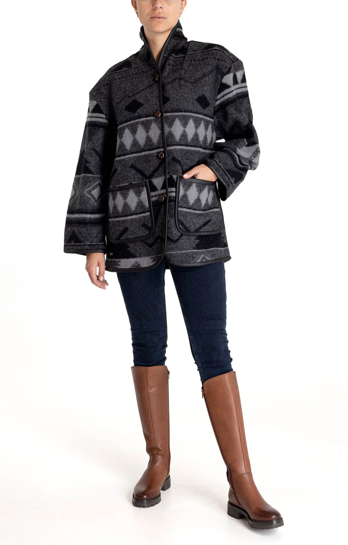 Chaqueta Mujer Carcasona Fibras Recicladas