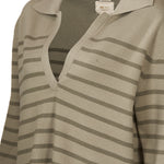 Sweater Fibras Recicladas Mujer Rosa Verde Rockford