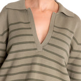 Sweater Fibras Recicladas Mujer Rosa Verde Rockford