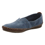 Slip On Cuero Mujer Laurie Azul Rockford