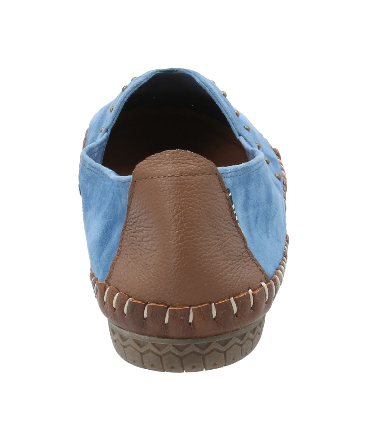 Slip On Cuero Mujer Laurie Azul Rockford